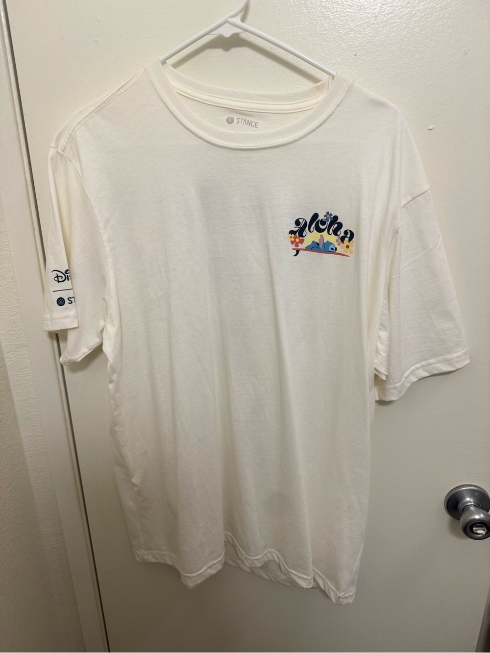Stance x Disney Stitch Graphic Crew Tee - White
